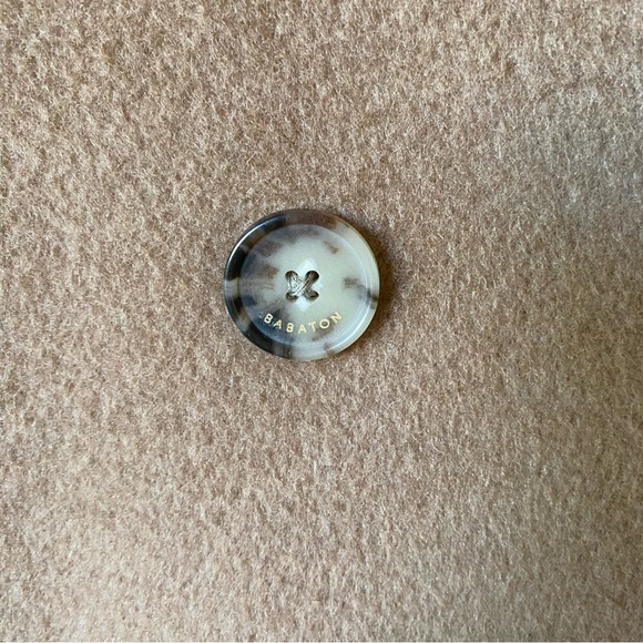 Aritzia Babaton The Slouch Short Coat Cocoa Sand camel tan - Picture 9 of 12